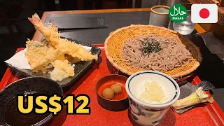 Amazing US$12 halal tempura soba in Odaiba,Tokyo | An authentic Japanese traditional healthy food