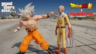 GTA 5 - Saitama VS Goku MUI