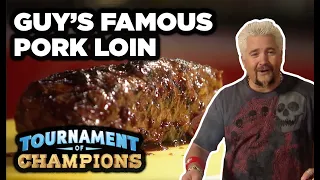 Guy Fieri's Tips on How to Make His Famous Pork Loin | Tournament of Champions | Food Network