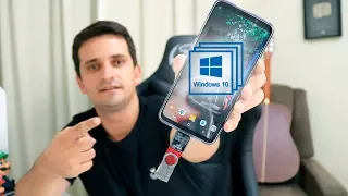 Como CRIAR um PENDRIVE Bootável DO WINDOWS 10 pelo CELULAR sem erros de aplicativos! SEM ERROS!