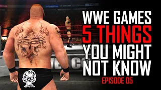 WWE GAMES: Secrets, Easter Eggs & Awesome Details #5 (4th Wall Break, Special Cutscenes & More)