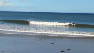 Two Dorks Surf a Random Sandbar When Nowhere Else Was Working (or EMPTY)!