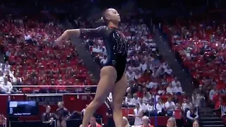 Utah’s Kara Eaker shines with 9.9 beam routine vs. LSU