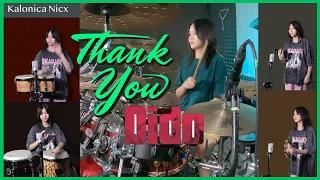 Thank You - Dido || Drum Cover by KALONICA NICX