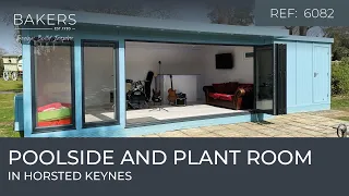 REF: 6082 Combination Poolside Garden Room with plant room in Wes Sussex