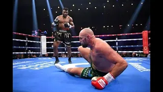 Ngannou wstrząsnął światem boksu! Fatalny Fury liczony i prawie pokonany