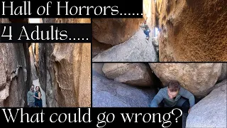 A crazy time at Joshua Tree's Hall of Horrors | lost | shenanigans on a hike