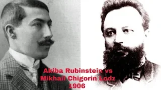 Rubinstein Attack Unleashed | Akiba Rubinstein vs Mikhail Chigorin: Lodz 1906