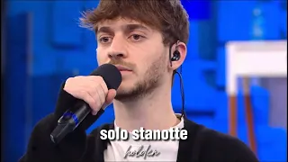 SOLO STANOTTE - Holden (amici 23)