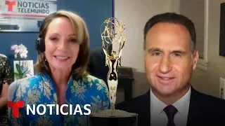 José Díaz-Balart y Cristina Londoño reaccionan a sus Emmy | Noticias Telemundo