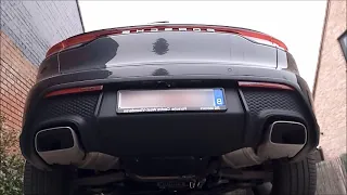 Porsche Macan (2021) stock exhaust sound