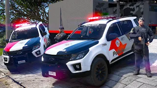 PERSEGUIÇÃO + PRISÃO FORÇA TÁTICA - PMESP | GTA 5 POLICIAL