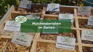 Mulchmaterialien im Garten