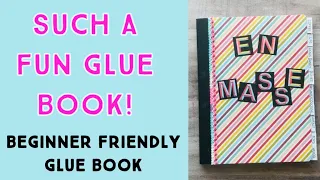 En Masse Glue Book📓✂️SO FUN!! Great for beginners and people of all ages!