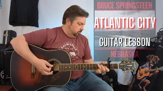 Atlantic City | Bruce Springsteen | Guitar Lesson + Tutorial