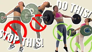 Most Common Snatch Pull Mistakes | How to stop them