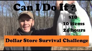 Dollar Store Survival Challenge