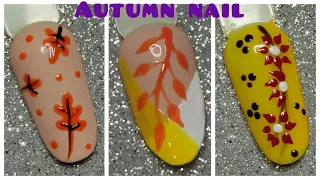 New Autumn Aail Art Ideas 2023 | Best Fal Nails Design Tutorial #nailspink