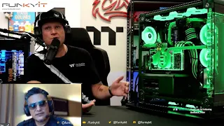 The Funky Kit Show LIVE – Thermaltake Expo Product Showcase CES 2022 – Ep.187