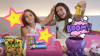 Desafio muito DOCE! Bala ÁCIDA X DOCINHA com Bônus da bala Tóxica