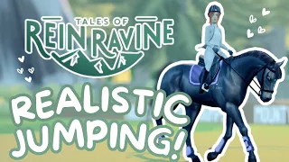 Attempting REALISTIC Jumping in Tales of Rein Ravine! II Horse Game Demo