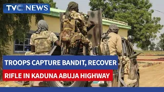 Troops Capture Bandit, Recover Rifle, Motorcycles in Kaduna Abuja Highway