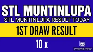 STL MUNTINLUPA RESULT TODAY 1ST DRAW APRIL 28, 2024  11AM