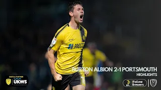 21/22 HIGHLIGHTS | Burton Albion 2-1 Portsmouth