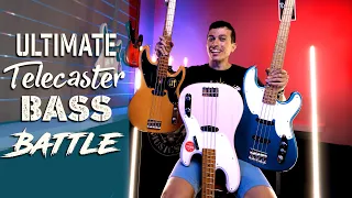 Telecaster BASS BATTLE! Sire vs. Squier vs. Tribe