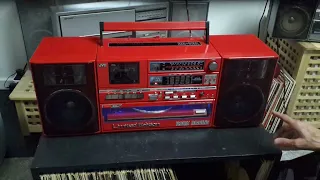 the jvc dc33l  boombox ghettoblaster