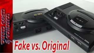 Fake vs. Real SEGA Mega Drive Mini Classic | Wicked Battle !!