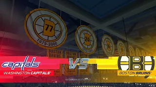 NHL 21 - Washington Capitals vs. Boston Bruins [1080p 60 FPS]