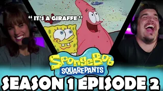 FIRST TIME WATCHING SPONGEBOB SQUAREPANTS SEASON 1 EPISODE 2