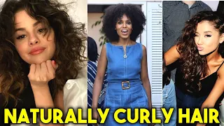 Celebrities With Naturally Curly Hair We Never Get To See!