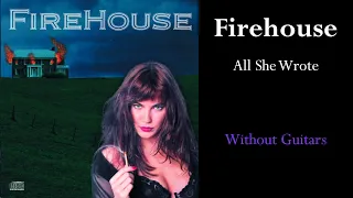 Firehouse - All She Wrote (Guitar Backing Track)