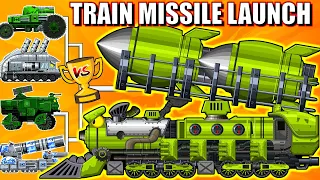 Transformers Tank : Ultimate Evolution Of Train Missile Launch | Arena Tank Cartoon