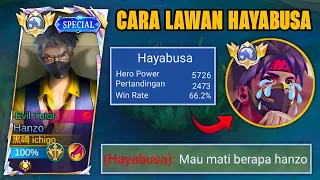 Hanzo Di Lock Hayabusa!! Tenang Kita Bikin Hayabusa Enggak Main Di Game Ini - Mobile Legends