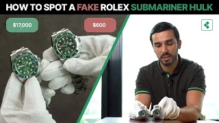 Rolex Hulk Fakes Will Never Be PERFECT 1:1 - Find Out Why