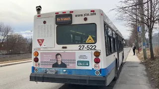 STM Bus # 27-522 Ride On The 112 Airlie Going West. (2007 NovaBUS LFS)