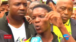 Coffin victim Victor Rethabile Mlotshwa speaks