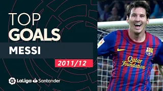 ALL GOALS Messi 2011/2012