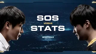 sOs vs Stats PvP - Semifinals - 2018 WCS Global Finals - StarCraft II