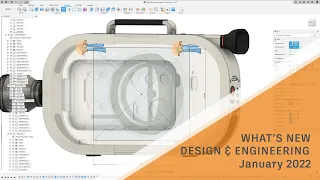 What's New in Fusion 360 Design & Engineering - January 2022 | | Autodesk Fusion 360