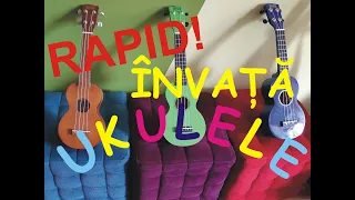 LECTII DE UKULELE - EPISODUL 1 - INVETI SA CANTI INTR-UN TIMP RECORD! ACORDAJ, GAMA DO, ACORDURI