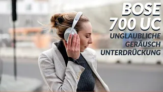 BOSE 700 UC mit unglaublicher Geräuschunterdrückung