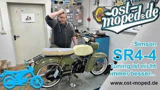 Simson SR4-4 Habicht | Die immer mit ihrem Tuning 🤔