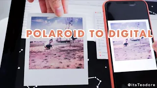 How to Transfer Polaroid onto Phone!