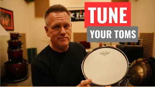 How To Tune Your Toms Like A Professional - A Drum Lesson