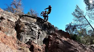 TRIAL MOTO - Training jump