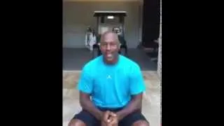 Michael Jordan does the ALS Ice Bucket Challenge